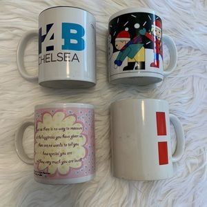 4 Random Coffee Mugs